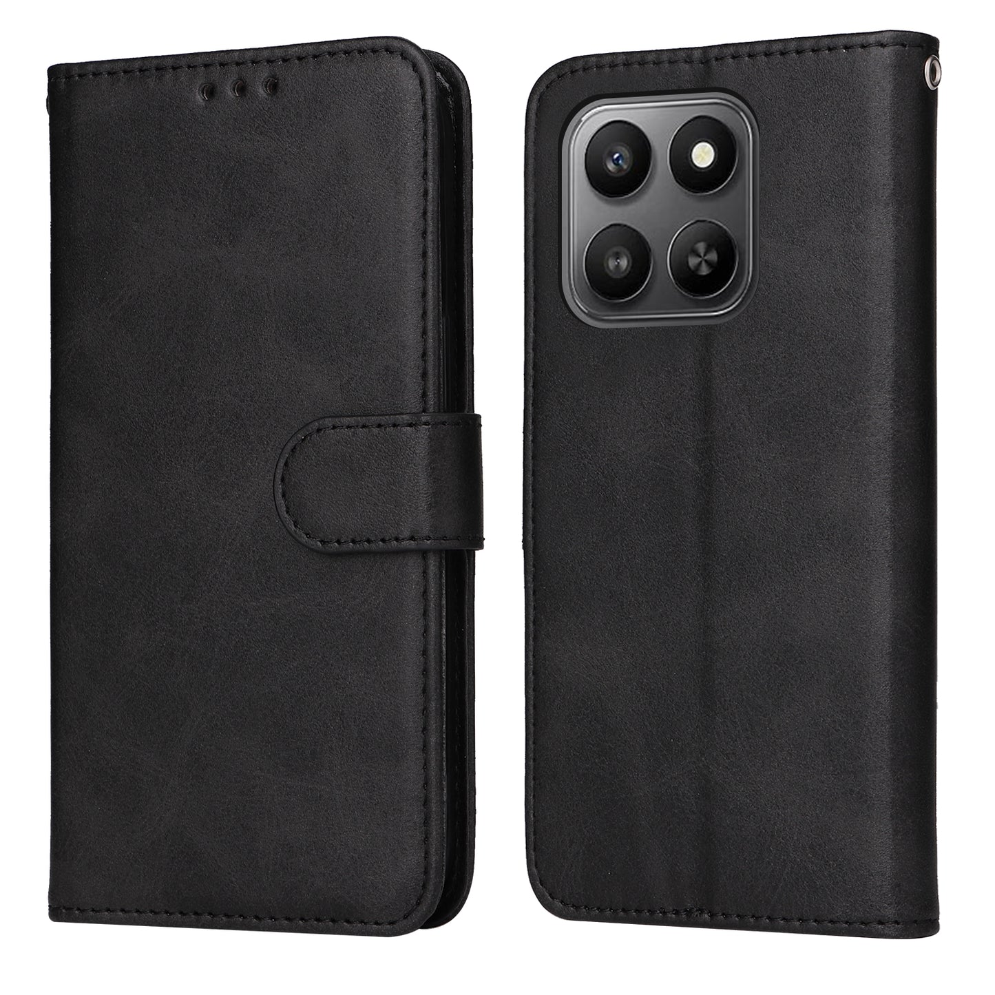 For Honor 400 Smart 5G / 4G / X7d 4G Case Wallet PU Leather Folio Flip Phone Cover