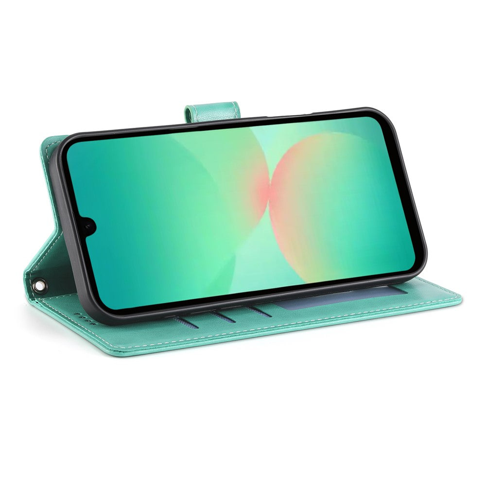 Galaxy A17 5G/4G Wallet-Hülle – Schmetterling & Blumen Design