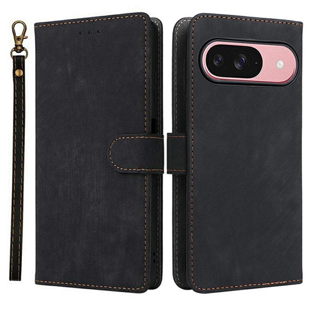Pixel 10 / 10 Pro Wallet-Hülle – RFID-Schutz, mit Ständer & praktischem Tragegurt