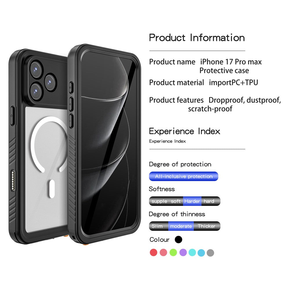 iPhone 17 Pro Max FM-Serie – IP68 Wasserdicht & Staubdicht