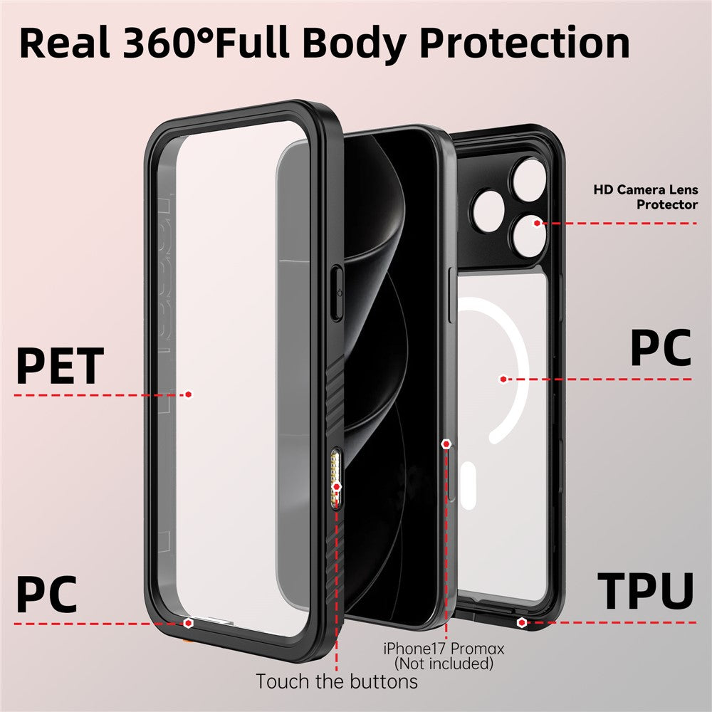 iPhone 17 Pro Max FM-Serie – IP68 Wasserdicht & Staubdicht