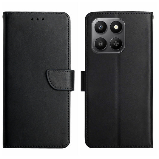 For Honor 400 Smart 5G / 4G / X7d 4G Case Genuine Cow Leather Phone Cover Nappa Texture