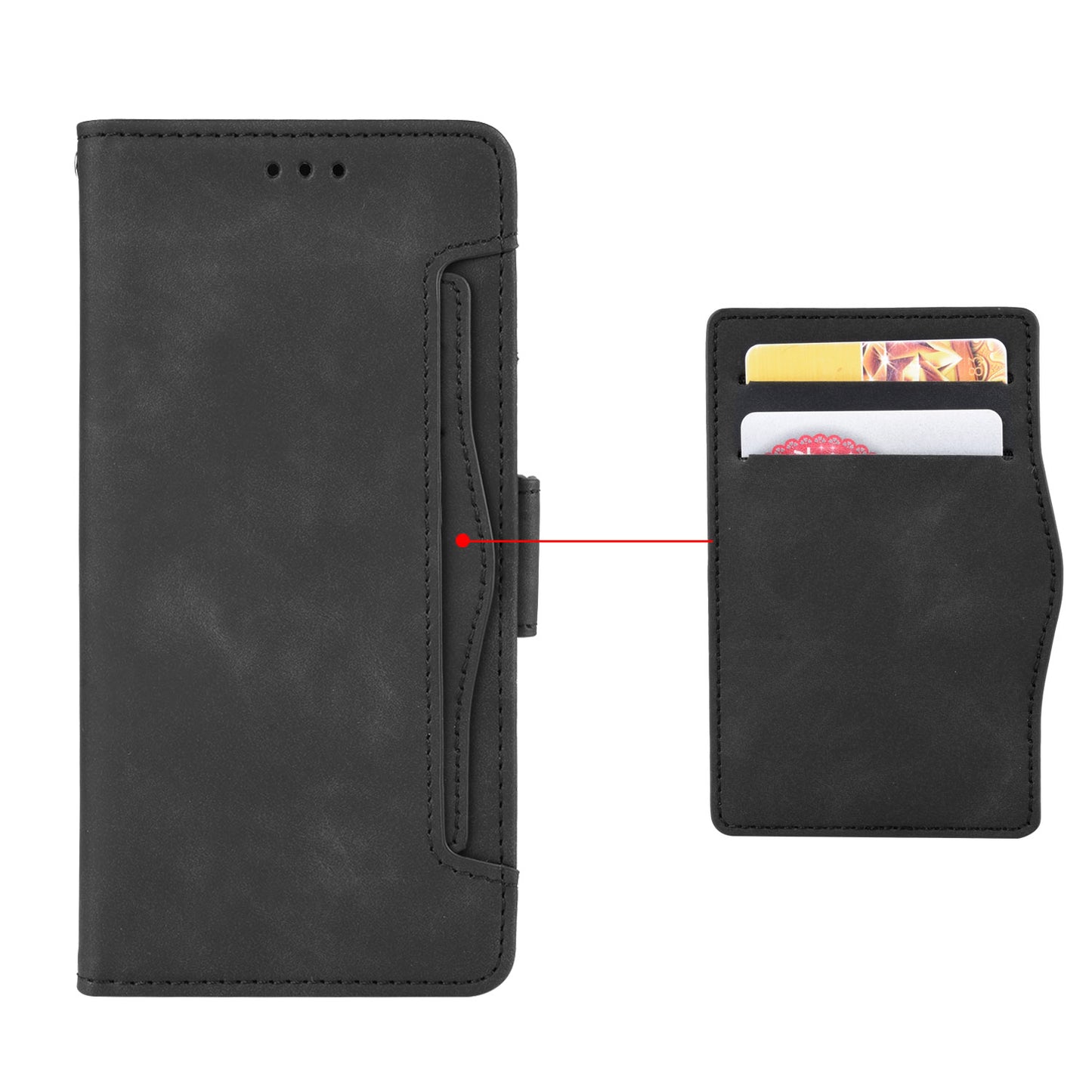 For Honor 400 Smart 5G / 4G / X7d 4G Leather Case Phone Wallet Cover with Multiple Card Slots