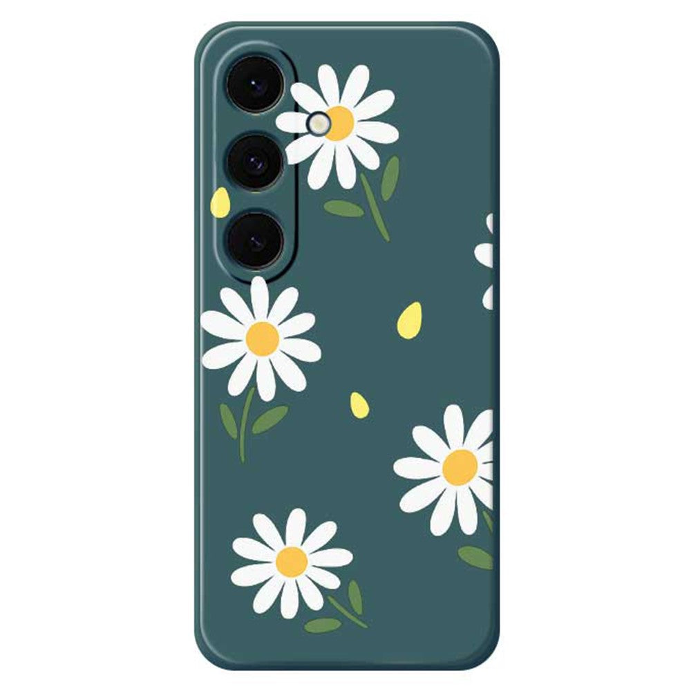 Galaxy S25 FE Schutzhülle – mit Gänseblümchenmuster
