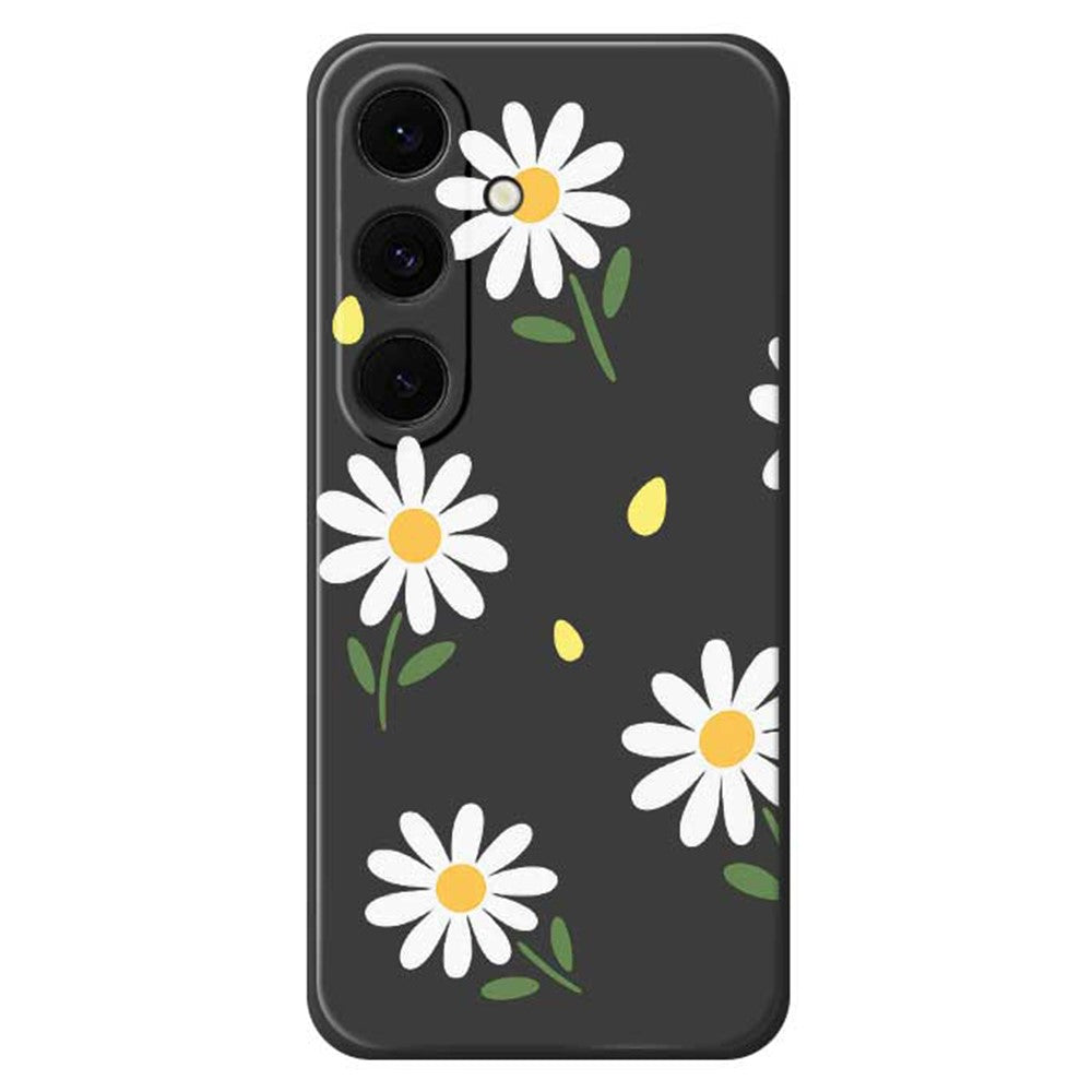 Galaxy S25 FE Schutzhülle – mit Gänseblümchenmuster