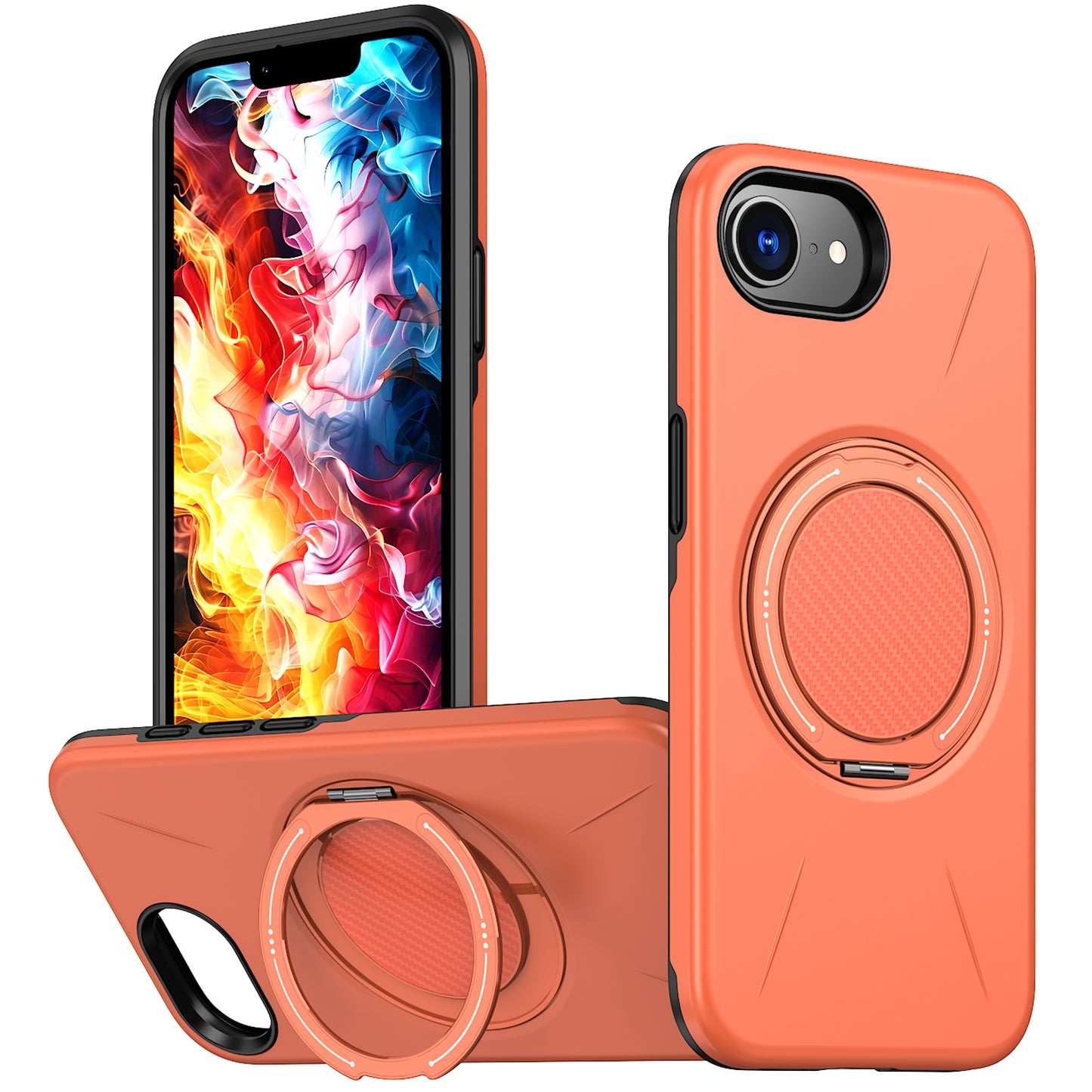 iPhone 16e Magnetische Hülle – mit drehbarem Ständer & elegantem Design