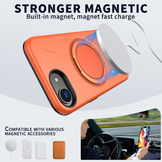 iPhone 16e Magnetische Hülle – mit drehbarem Ständer & elegantem Design