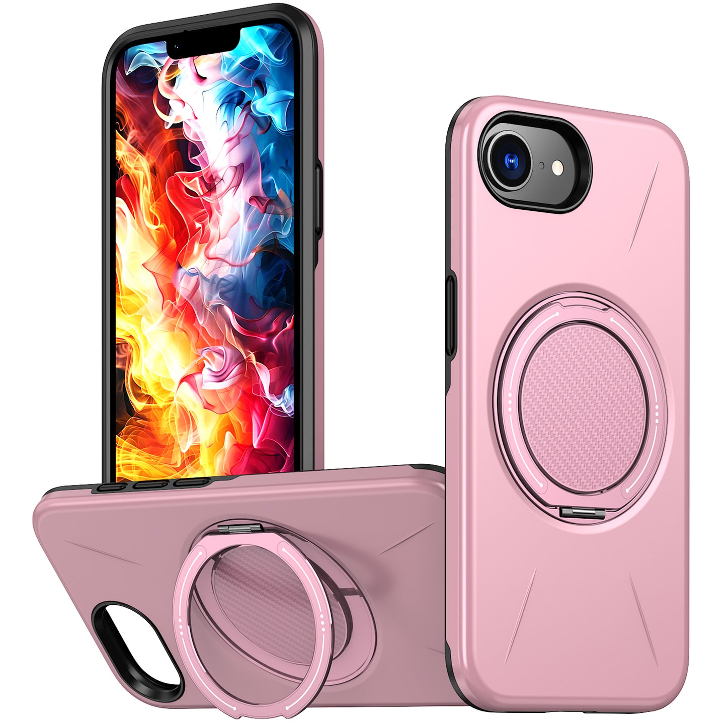 iPhone 16e Magnetische Hülle – mit drehbarem Ständer & elegantem Design