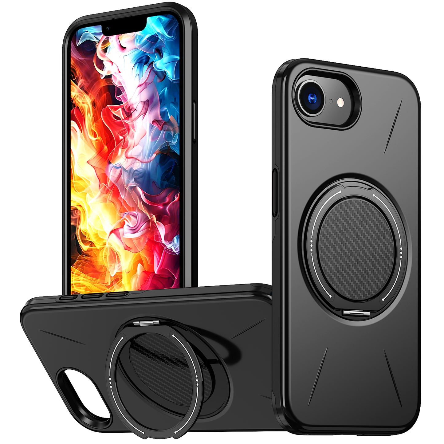 iPhone 16e Magnetische Hülle – mit drehbarem Ständer & elegantem Design