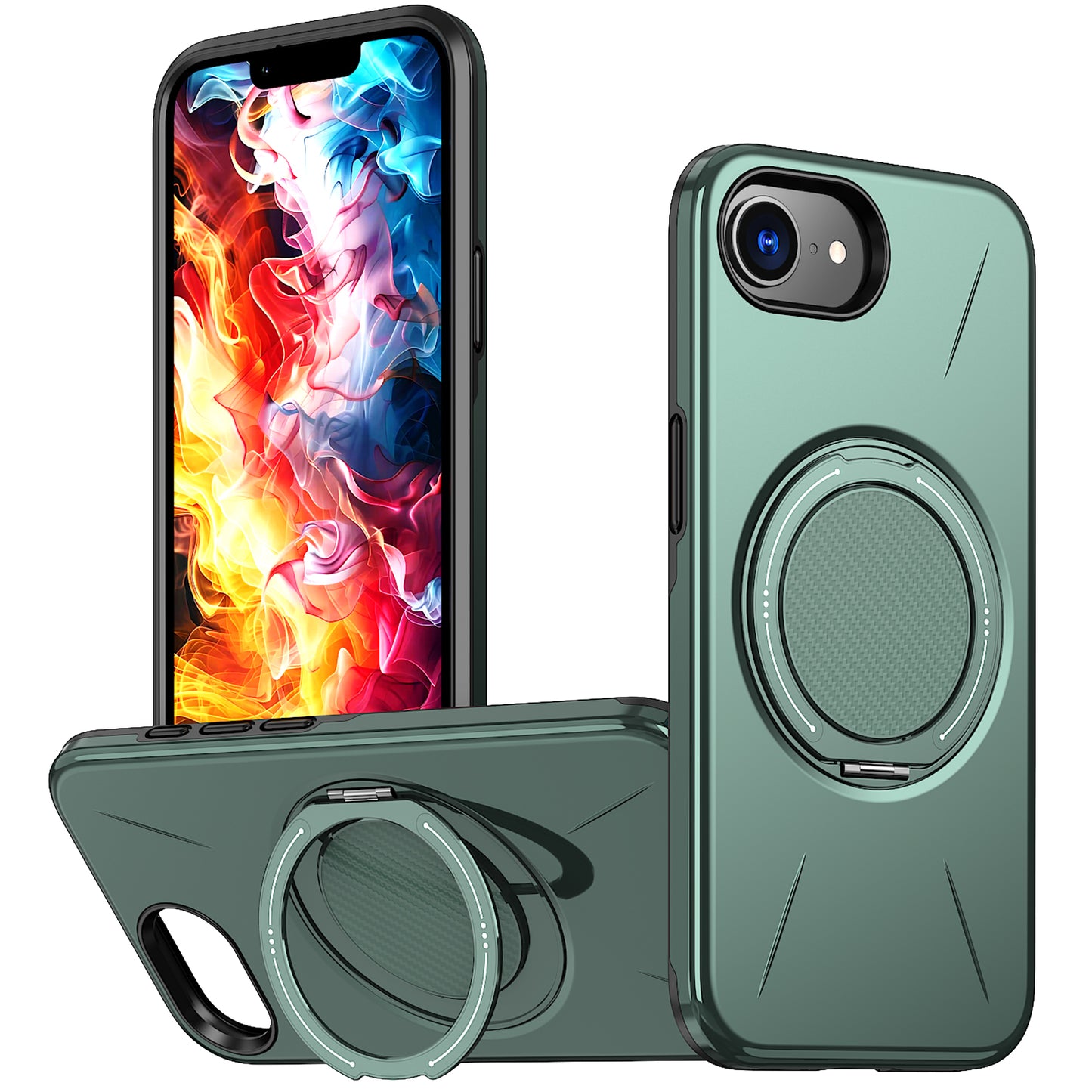 iPhone 16e Magnetische Hülle – mit drehbarem Ständer & elegantem Design