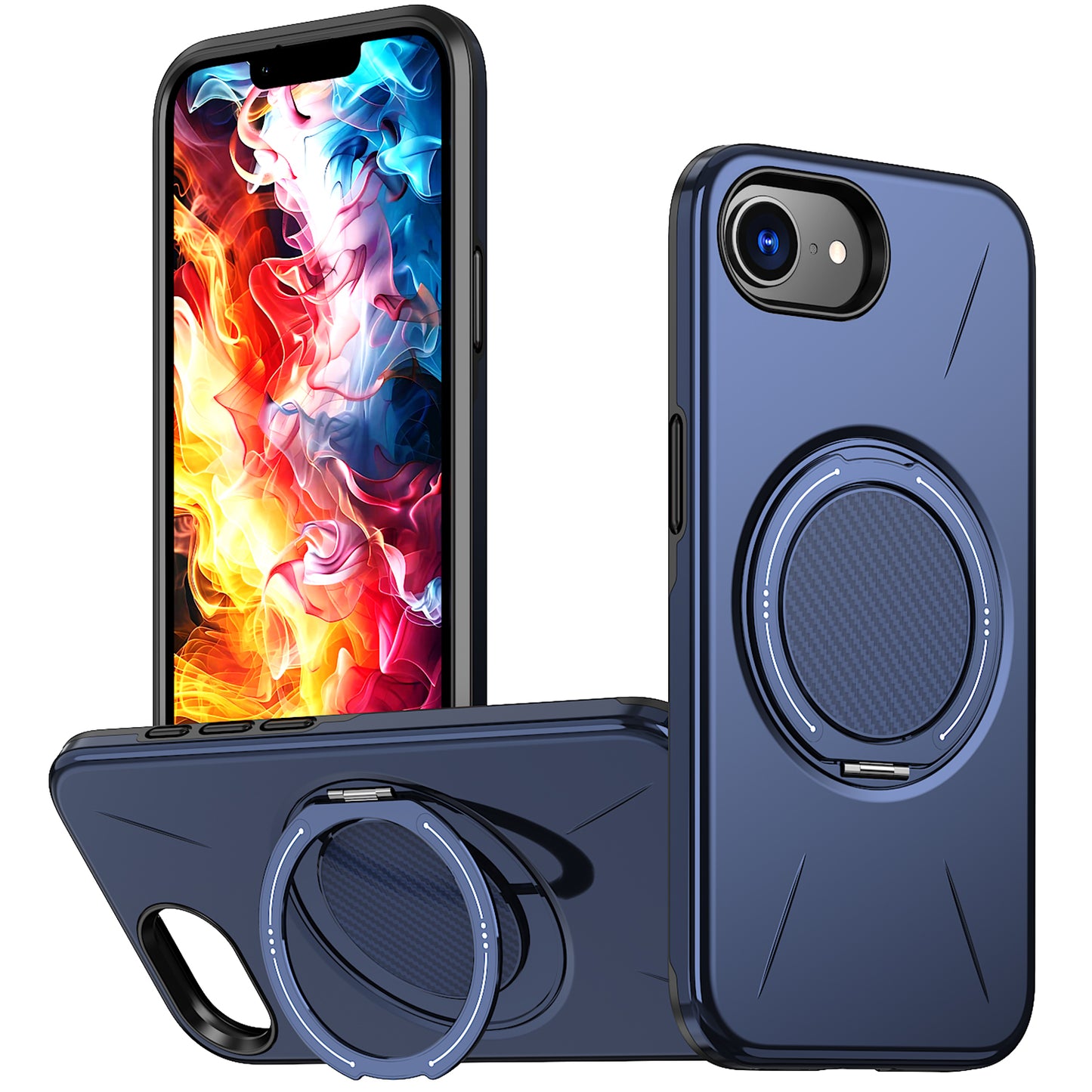 iPhone 16e Magnetische Hülle – mit drehbarem Ständer & elegantem Design