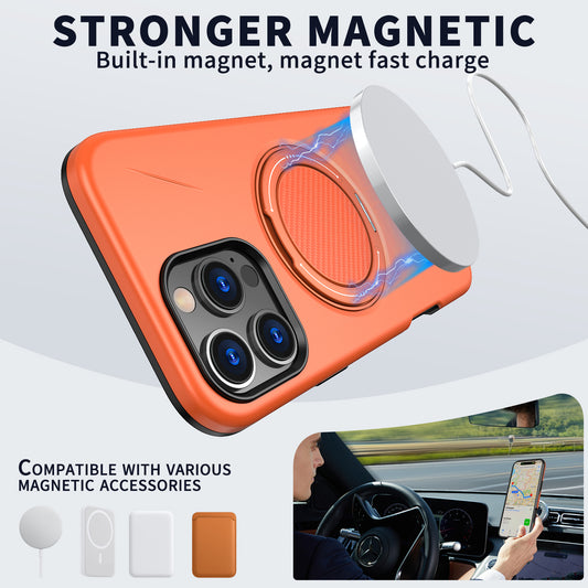 iPhone 16 Pro Magnetische Hülle – mit drehbarem Ständer & elegantem Design