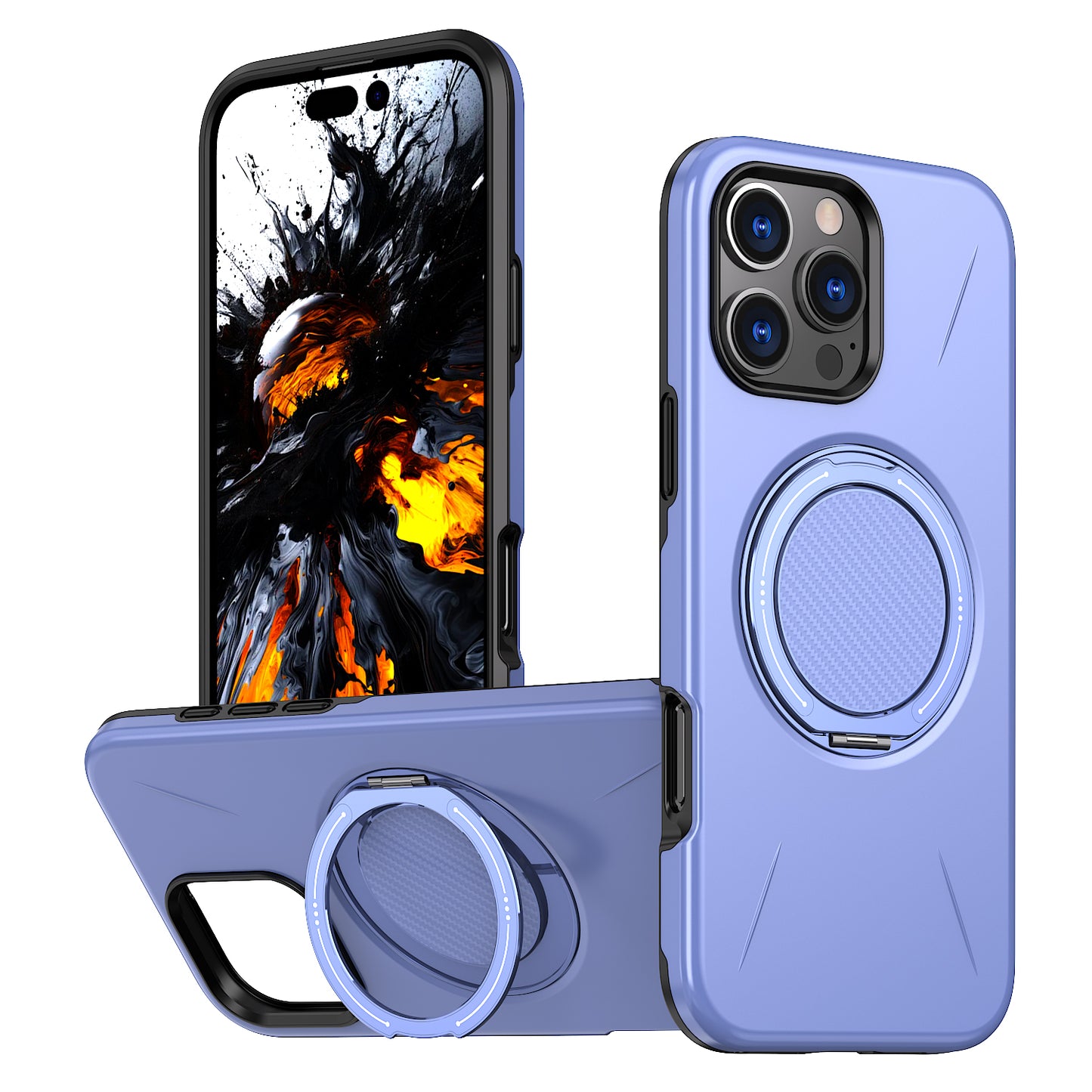 iPhone 16 Pro Magnetische Hülle – mit drehbarem Ständer & elegantem Design