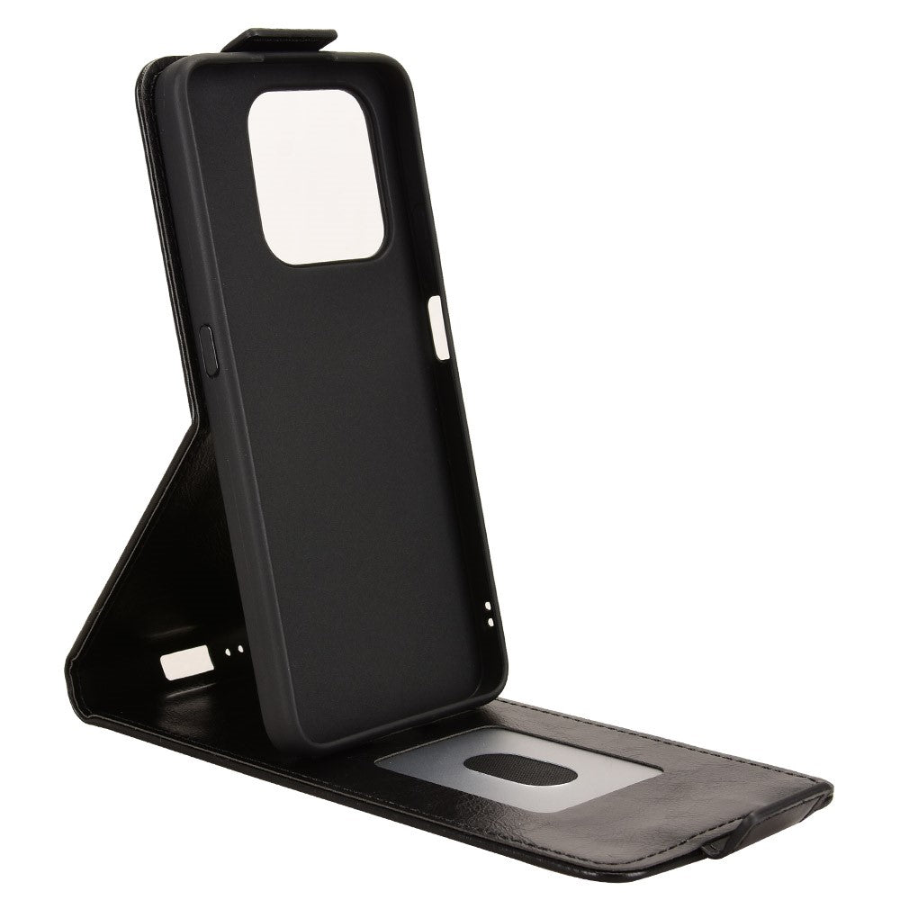 For Honor 400 Smart 5G / 4G / X7d 4G Stand Case Magnetic Clasp Vertical Flip Leather Phone Cover with Card Holder