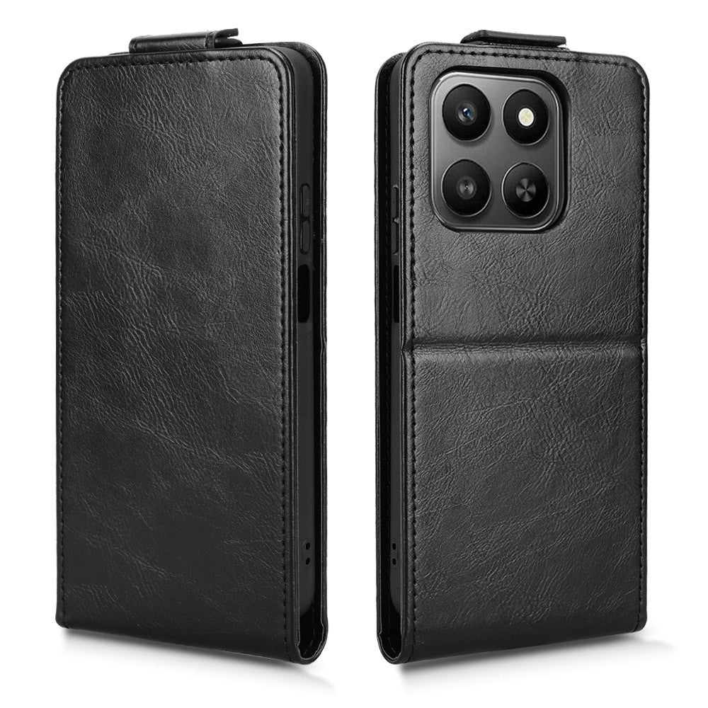 For Honor 400 Smart 5G / 4G / X7d 4G Stand Case Magnetic Clasp Vertical Flip Leather Phone Cover with Card Holder