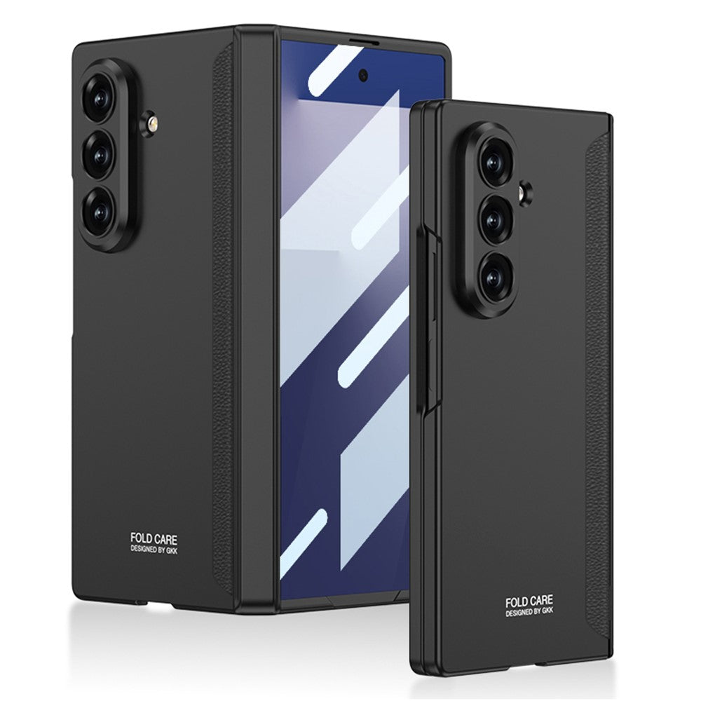 GKK For Samsung Galaxy Z Fold7 5G Case with Clear Screen Film Magnetic Hinge Protection Phone Cover