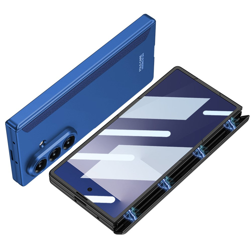 GKK For Samsung Galaxy Z Fold7 5G Case with Clear Screen Film Magnetic Hinge Protection Phone Cover