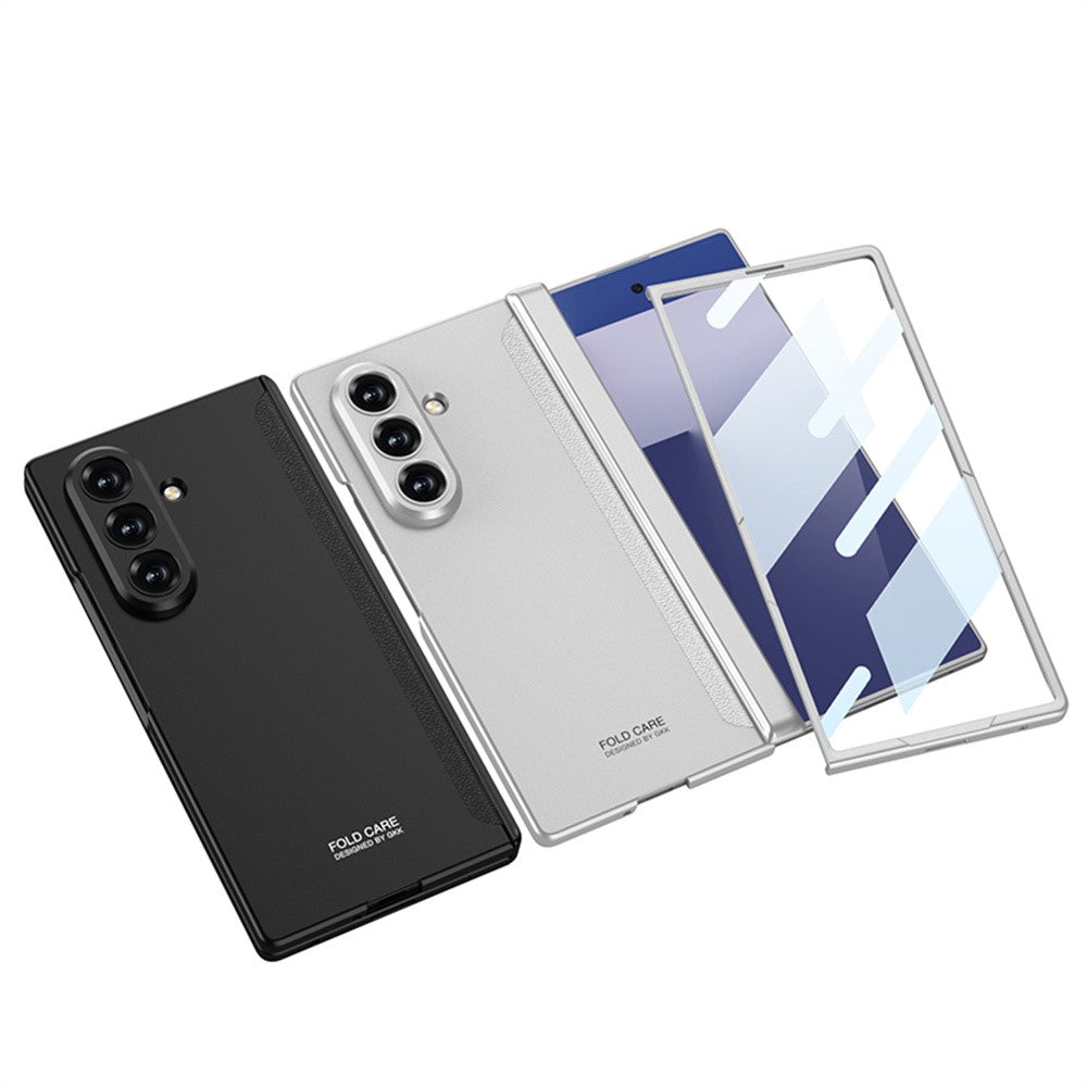 GKK For Samsung Galaxy Z Fold7 5G Case with Clear Screen Film Magnetic Hinge Protection Phone Cover