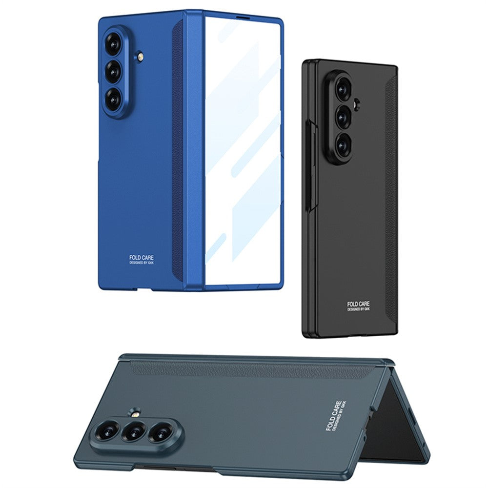 GKK For Samsung Galaxy Z Fold7 5G Case with Clear Screen Film Magnetic Hinge Protection Phone Cover