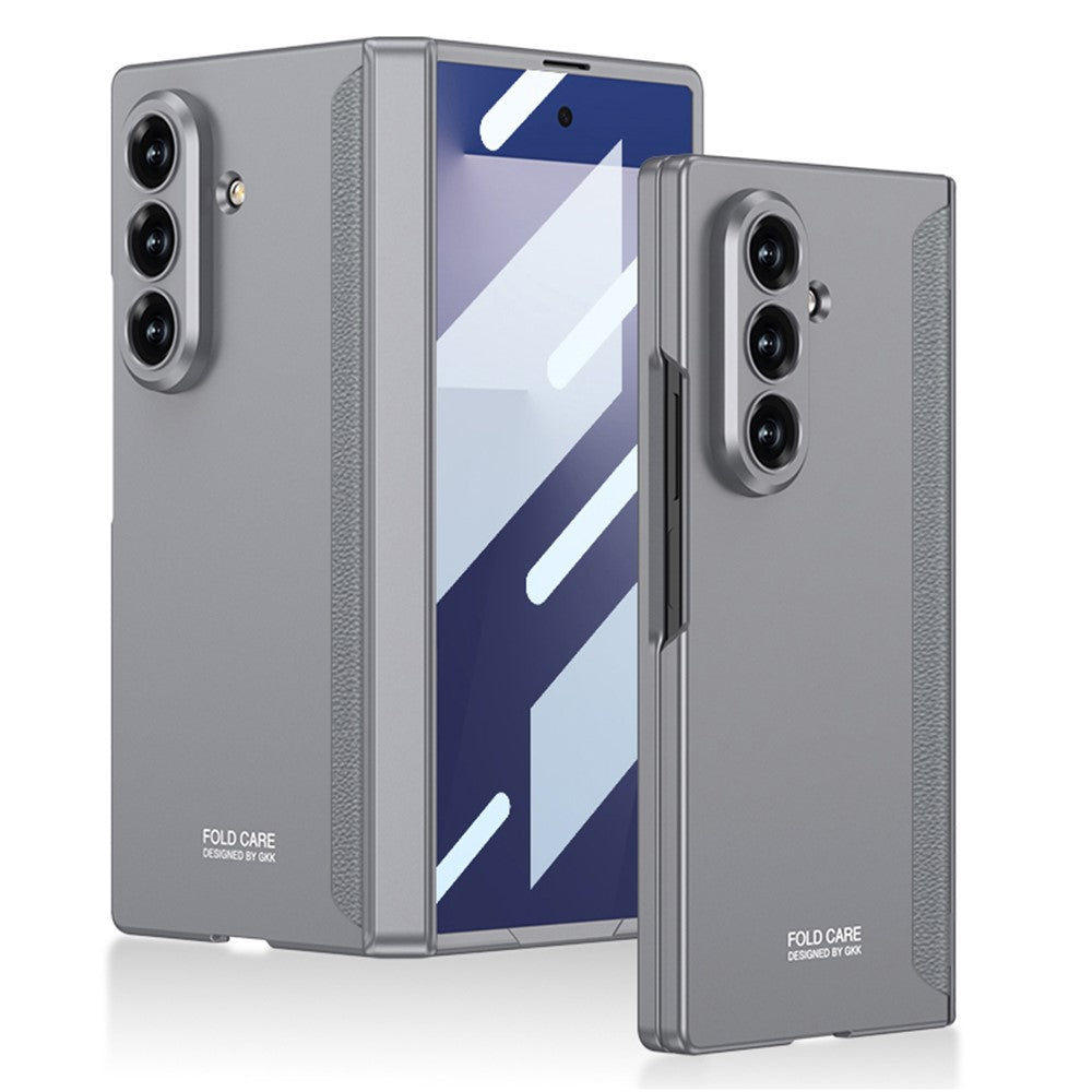 GKK For Samsung Galaxy Z Fold7 5G Case with Clear Screen Film Magnetic Hinge Protection Phone Cover
