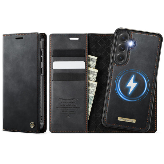 Galaxy S25 FE Wallet-Hülle – Kompatibel mit MagSafe mit RFID-Blockierung