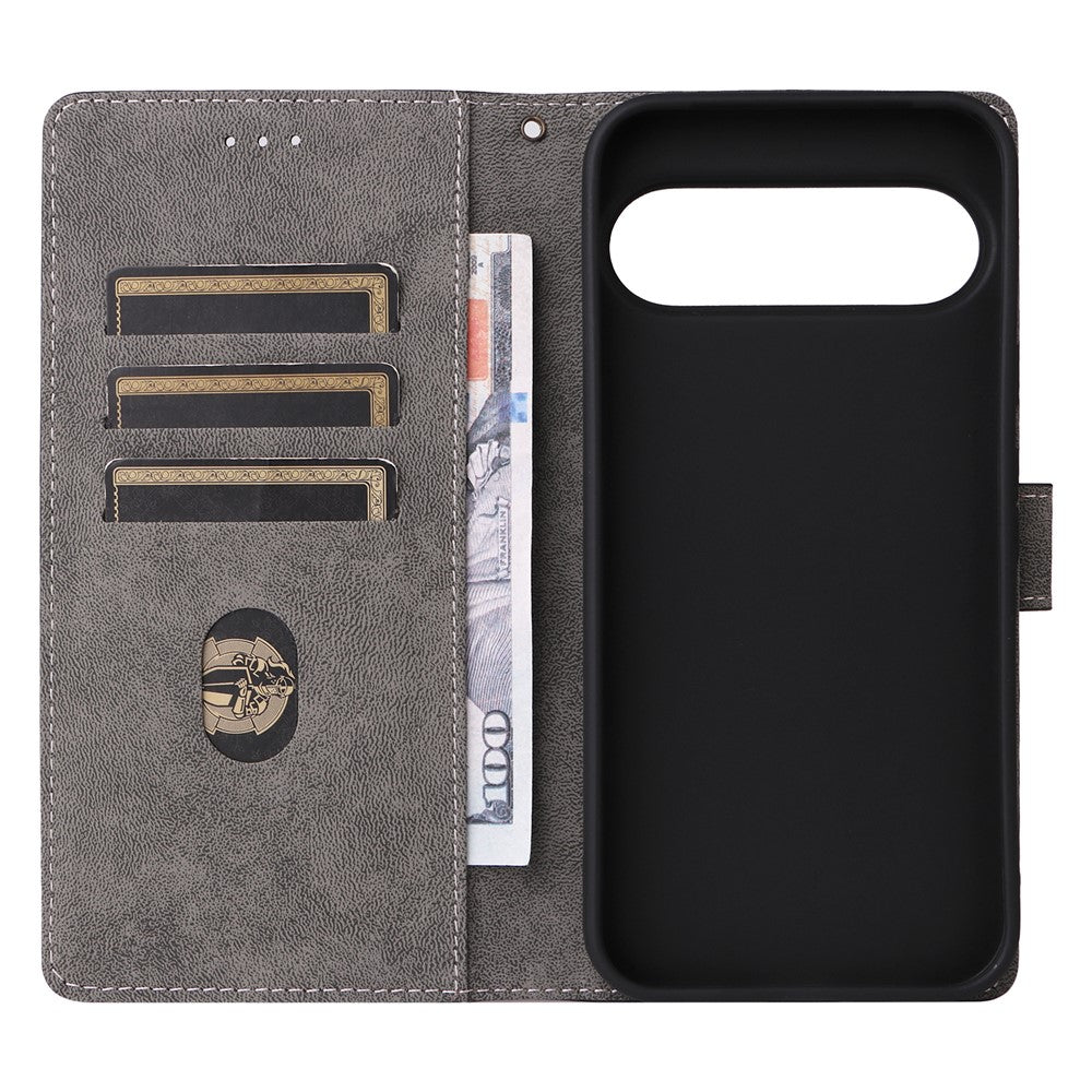Pixel 10 Pro XL Wallet-Hülle – RFID-Schutz, mit Ständer & praktischem Tragegurt
