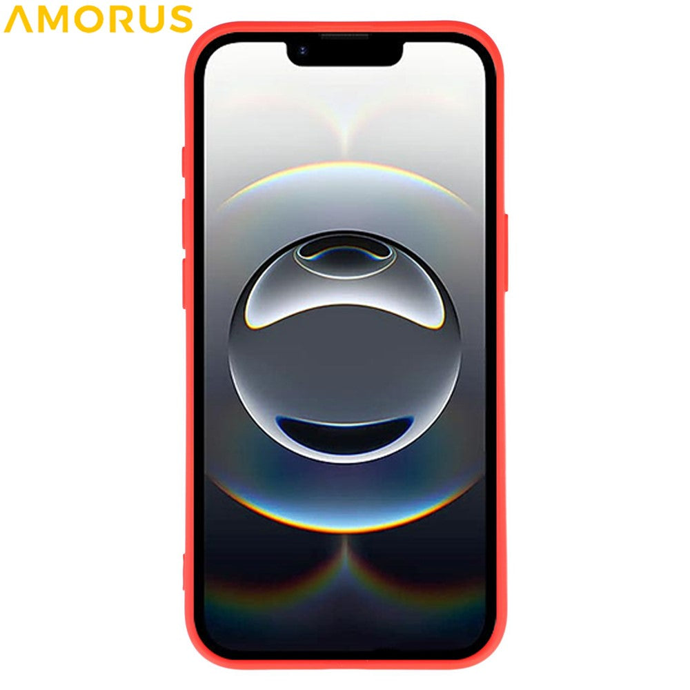 AMORUS For iPhone 17e / 16e Case Precise Cutouts TPU Fiber Lining Shockproof Phone Cover