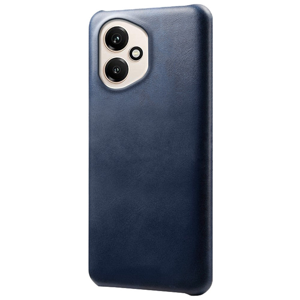 For Honor 400 5G (Global) Case Calf Texture PU Leather Hard PC Protective Phone Cover