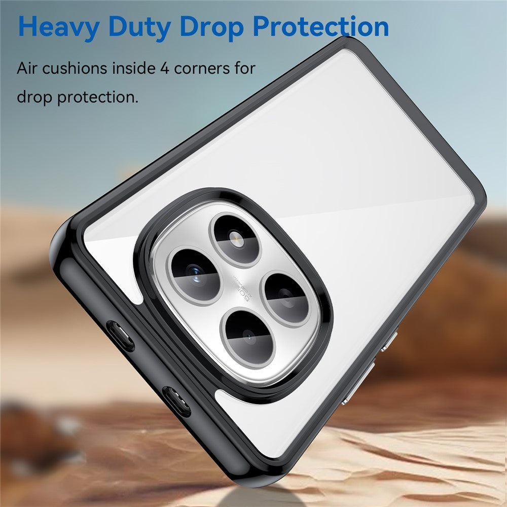 For Xiaomi Poco M8 5G / Redmi Note 15 5G (Global) Case TPU + Acrylic Protective Clear Phone Cover