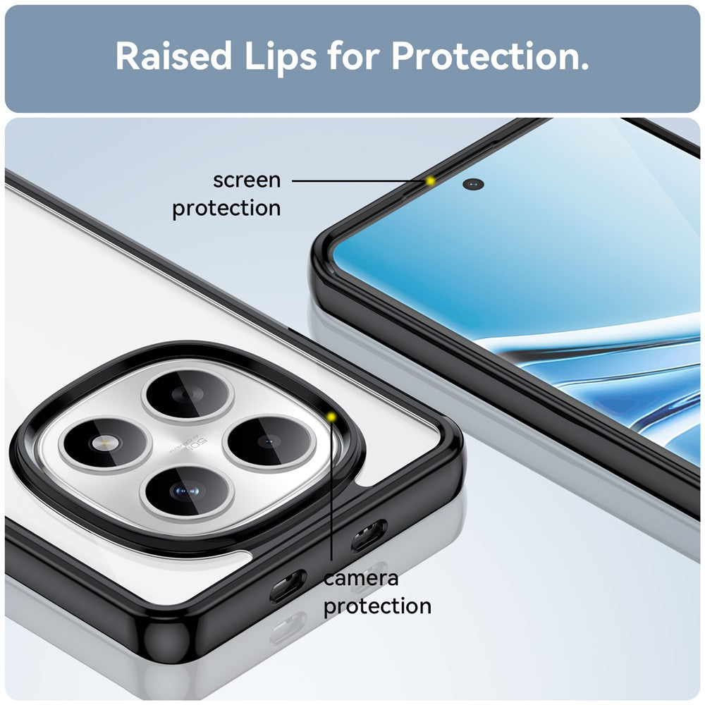 For Xiaomi Poco M8 5G / Redmi Note 15 5G (Global) Case TPU + Acrylic Protective Clear Phone Cover