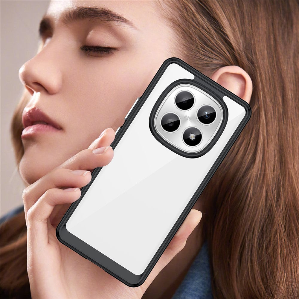 For Xiaomi Poco M8 5G / Redmi Note 15 5G (Global) Case TPU + Acrylic Protective Clear Phone Cover