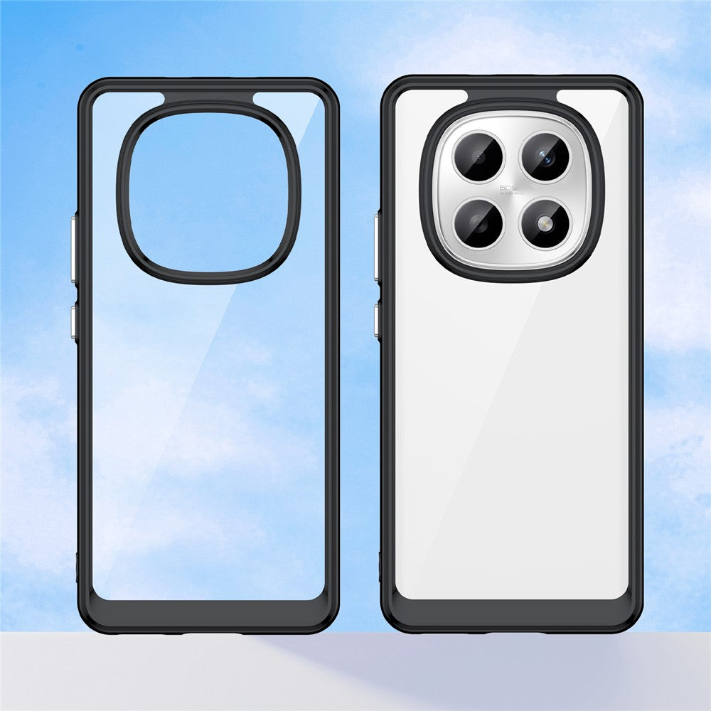 For Xiaomi Poco M8 5G / Redmi Note 15 5G (Global) Case TPU + Acrylic Protective Clear Phone Cover
