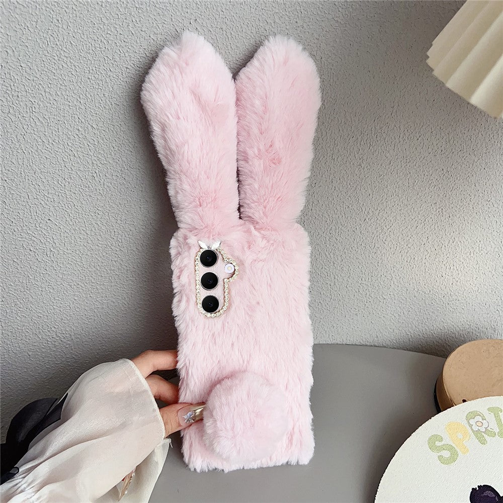 Galaxy S25 FE Hasenhülle – Flauschig & süß