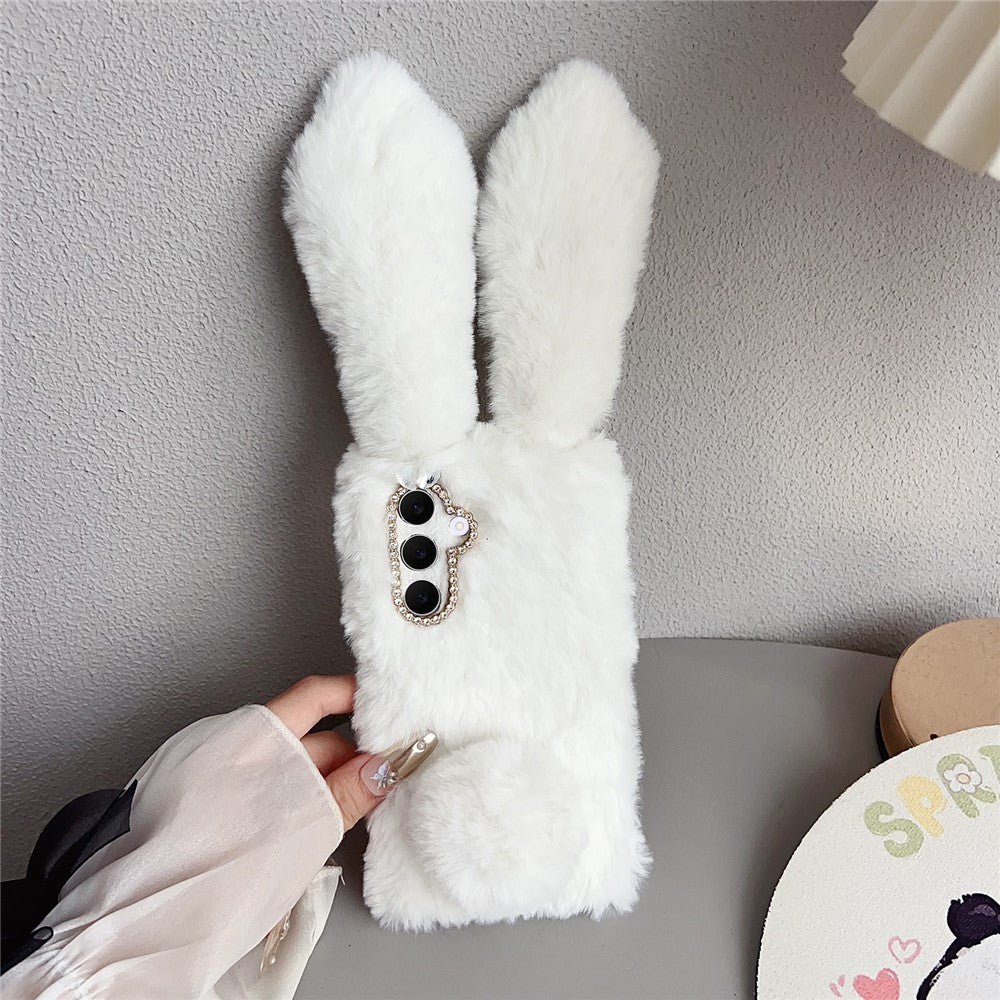 Galaxy S25 FE Hasenhülle – Flauschig & süß