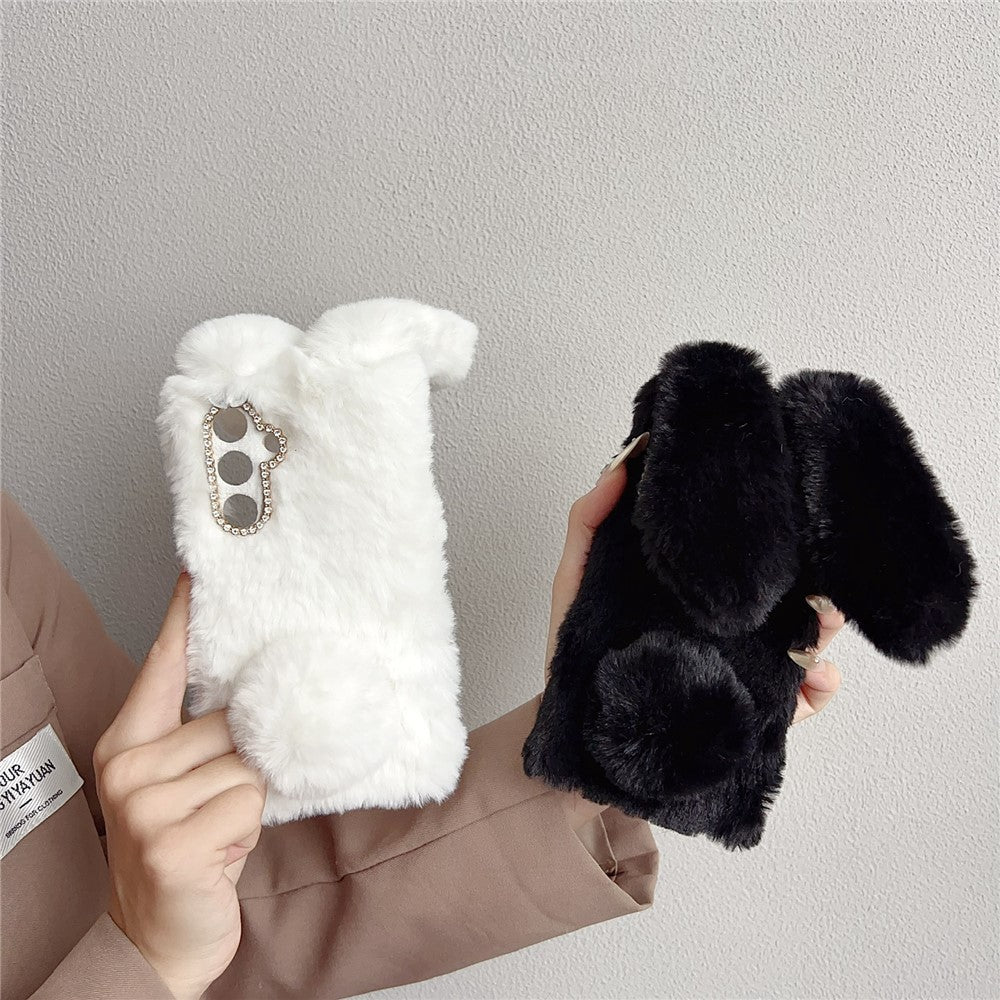 Galaxy A17 5G/4G Hasenhülle – Flauschig & süß