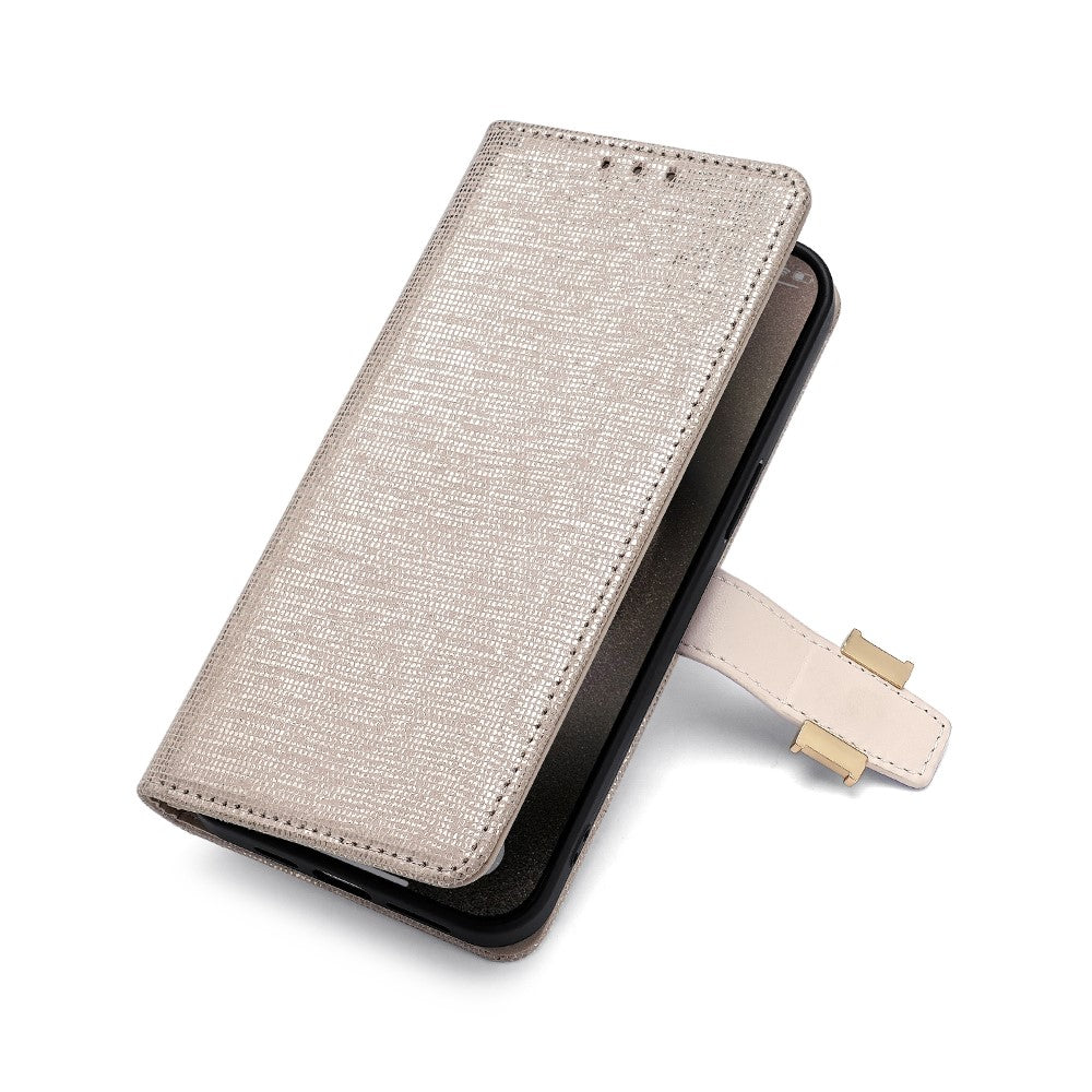 For Honor X6c 4G Case Metal I-Buckle PU Leather Wallet Phone Cover