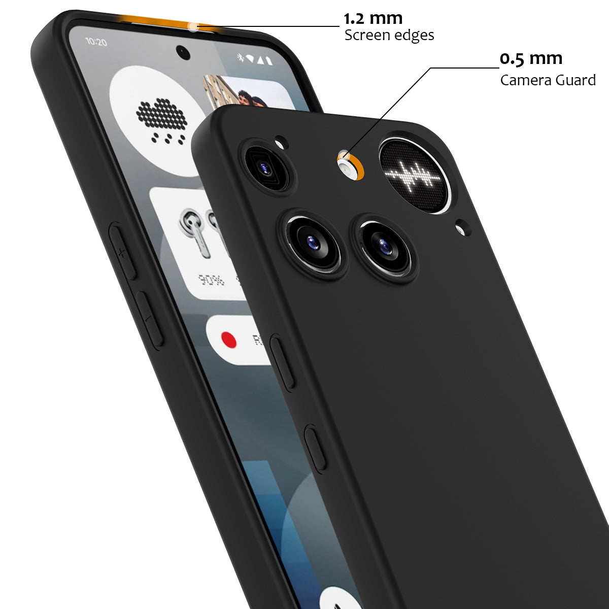Nothing Phone (3) 5G Magnetische Handyhülle – Schutzhülle aus stoßfestem Flüssigsilikon