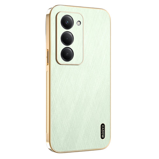 Xiaomi Redmi 15 4G (EU) (171mm) Handyhülle – KADEM Gehäuse aus galvanisiertem Seidentextur-PU + TPU