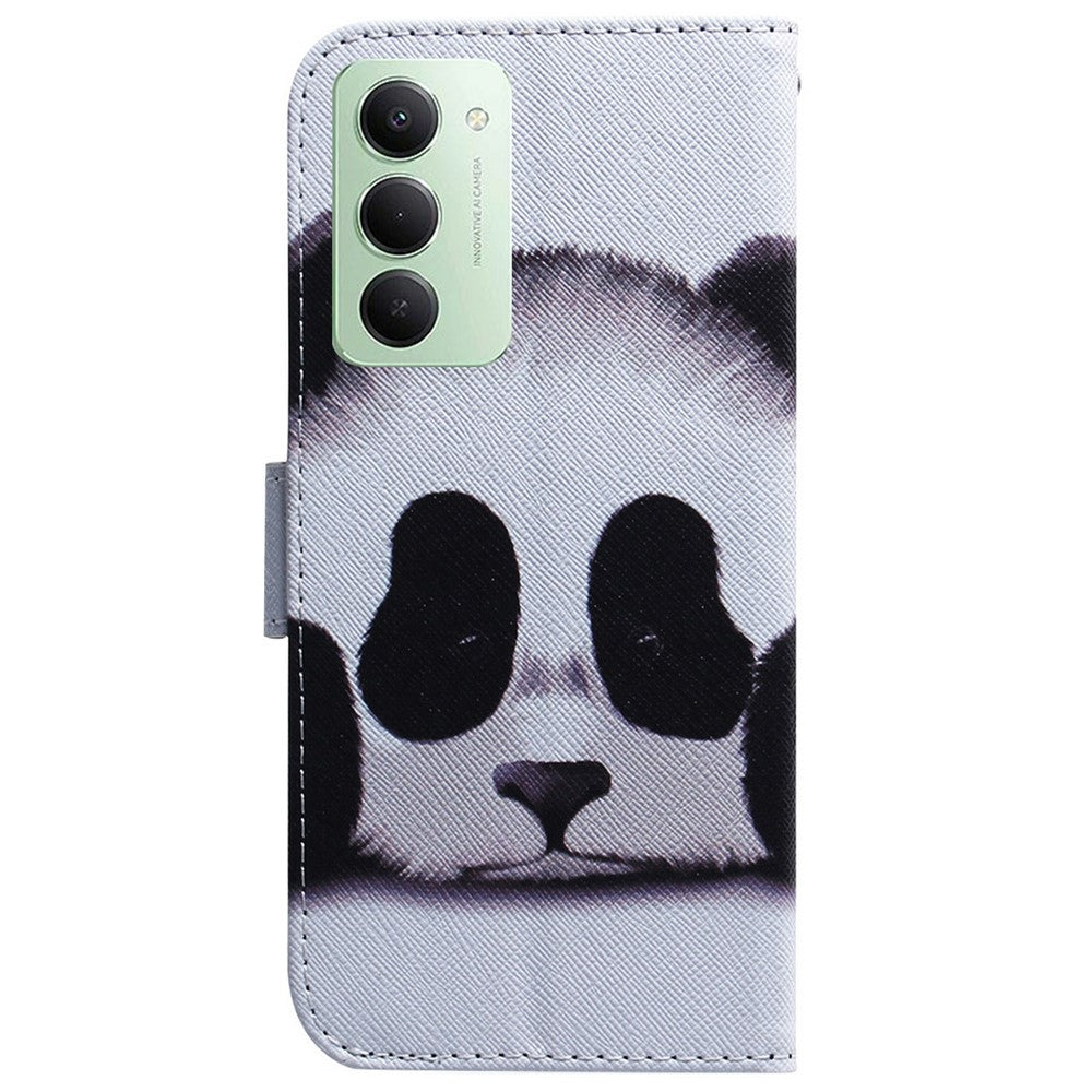 For Xiaomi Redmi 15 4G (EU) (171mm) Wallet Case Pattern Print Leather Phone Cover
