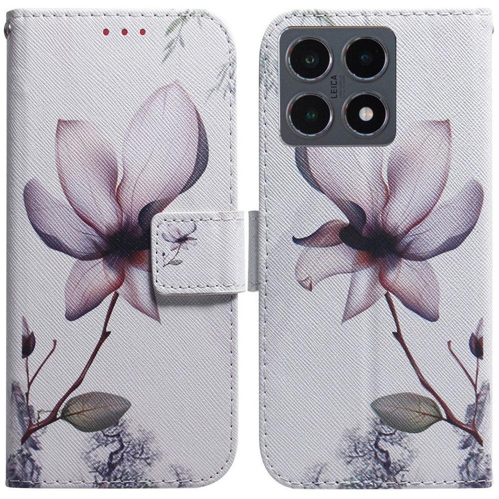 For Xiaomi 15T Wallet Case Pattern Print Leather Phone Cover