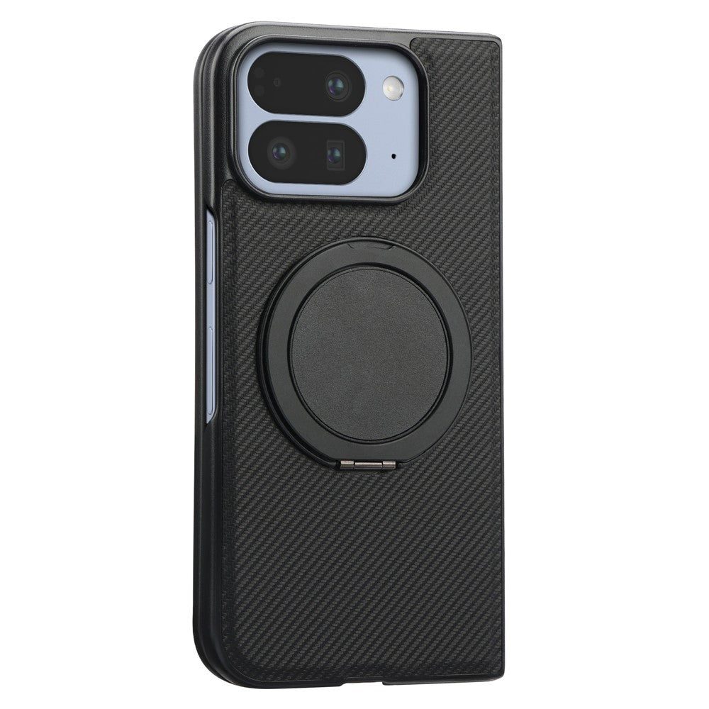 VILI TCY for Google Pixel 10 Pro Fold Magnetic Phone Case with Rotary Kickstand PC TPU Back Cover