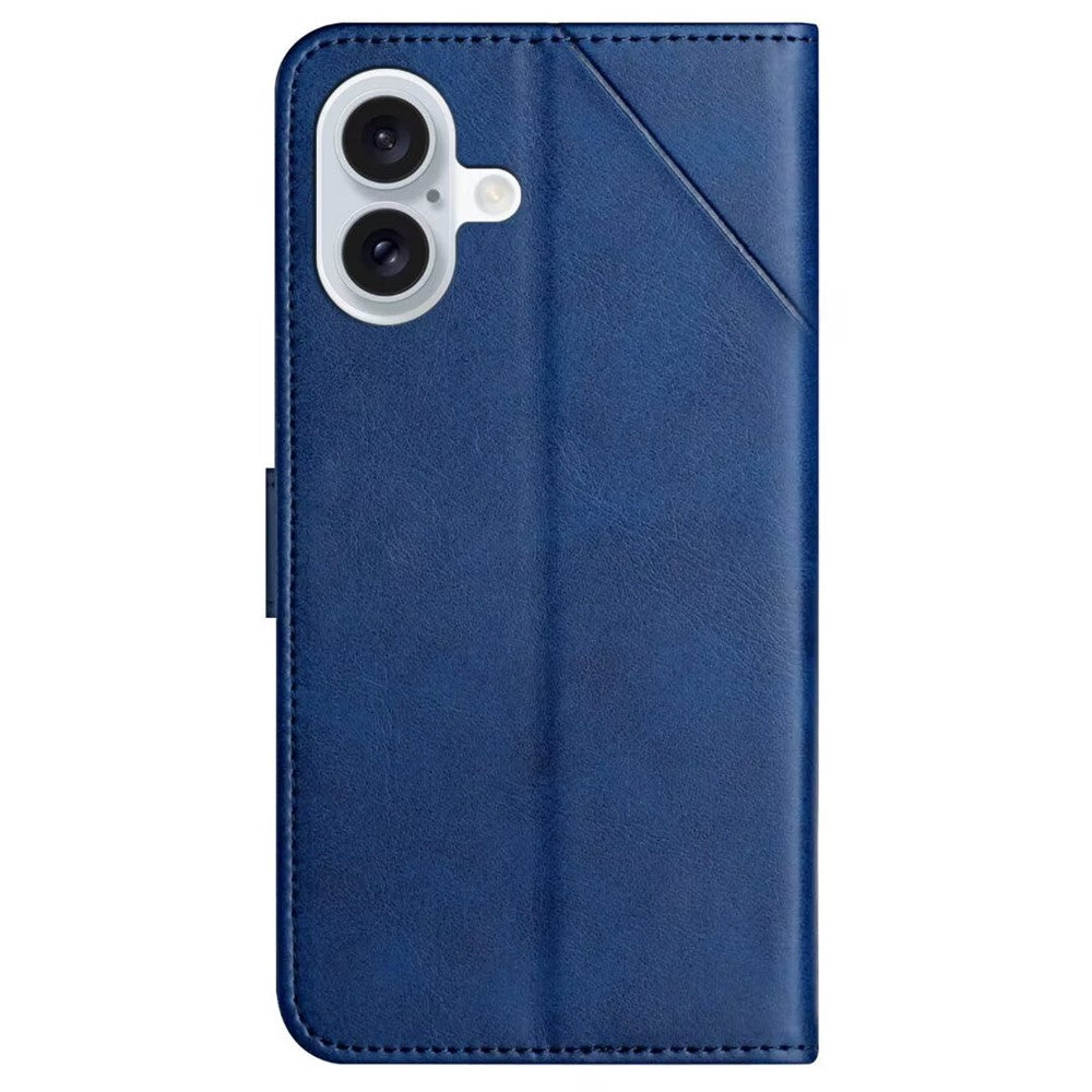 iPhone 17 Wallet-Hülle – Linienmuster mit Kartenfächer & Ständer