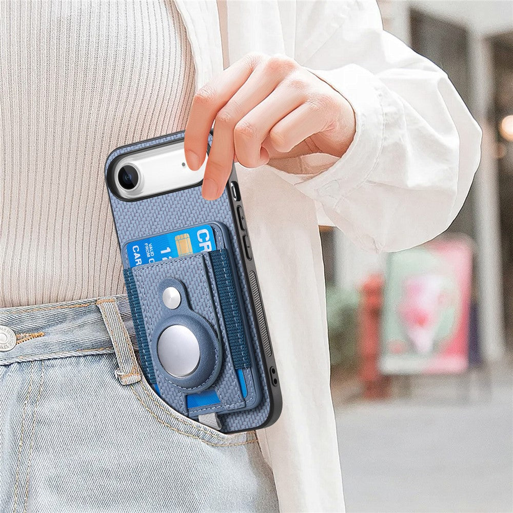iPhone Air Abnehmbare-Hülle – Kompatibel Mit MagSafe Mit AirTag-Halter