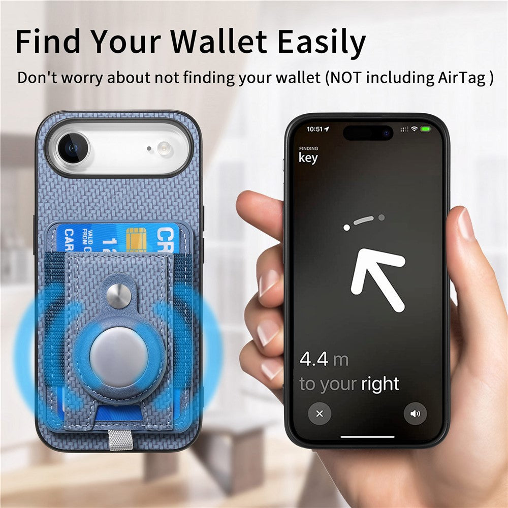 iPhone Air Abnehmbare-Hülle – Kompatibel Mit MagSafe Mit AirTag-Halter