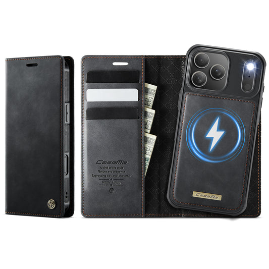 iPhone 17 Pro Wallet-Hülle – Kompatibel mit MagSafe mit RFID-Blockierung