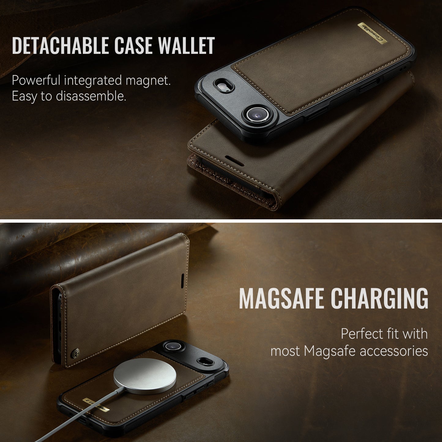 iPhone Air Wallet-Hülle – Kompatibel mit MagSafe mit RFID-Blockierung