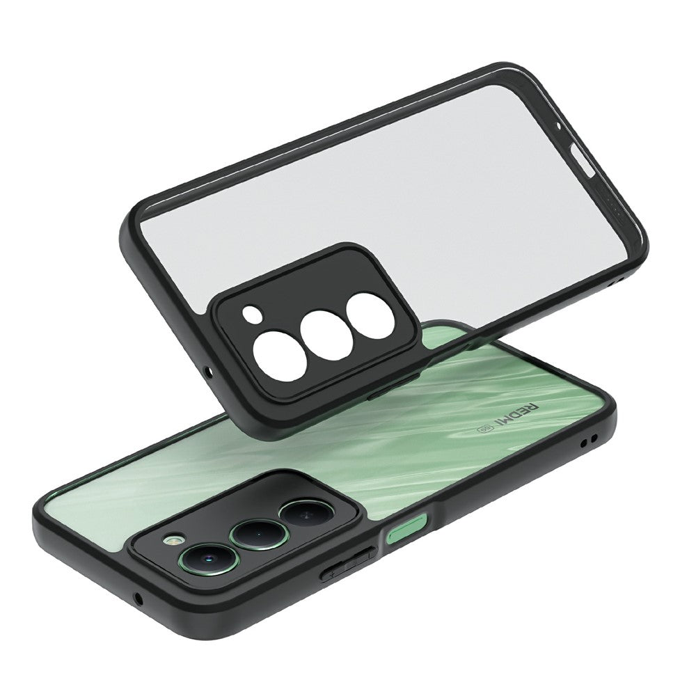 For Xiaomi Redmi 15 4G (EU) (171mm) Case Shockproof PC + TPU Clear Back Phone Cover