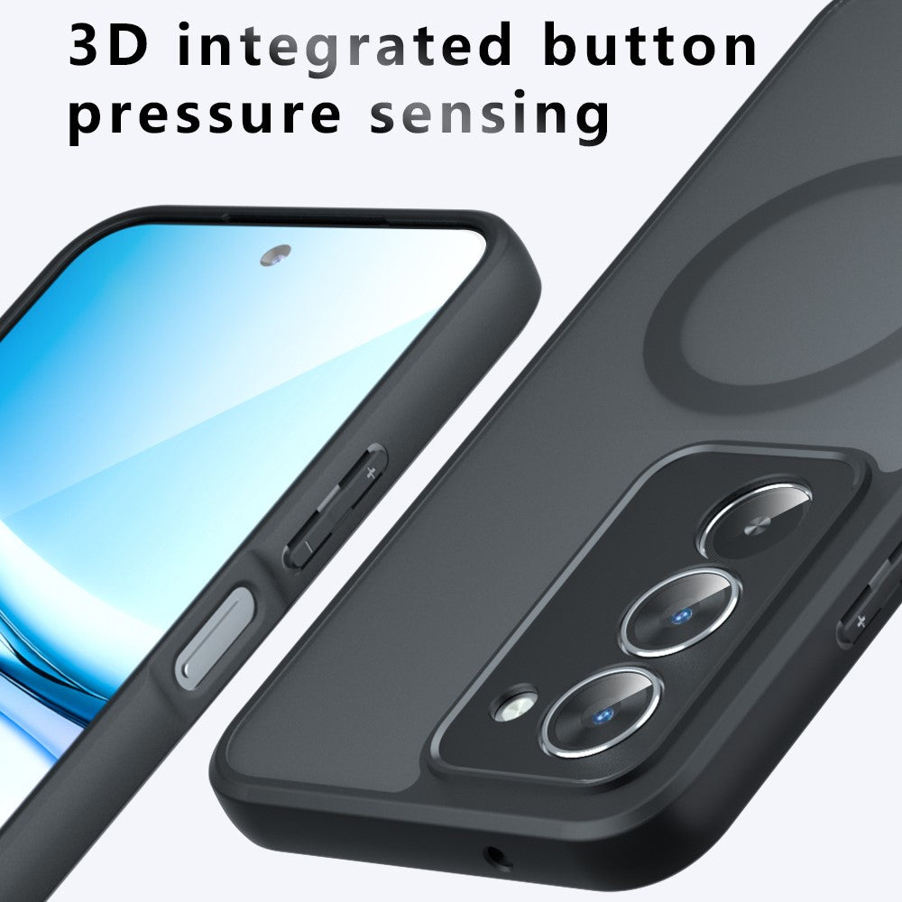 For Xiaomi Redmi 15 4G (EU) (171mm) / 15 5G (EU) (171mm) Magnetic Case TPU + PC Matte Skin Touch Phone Cover