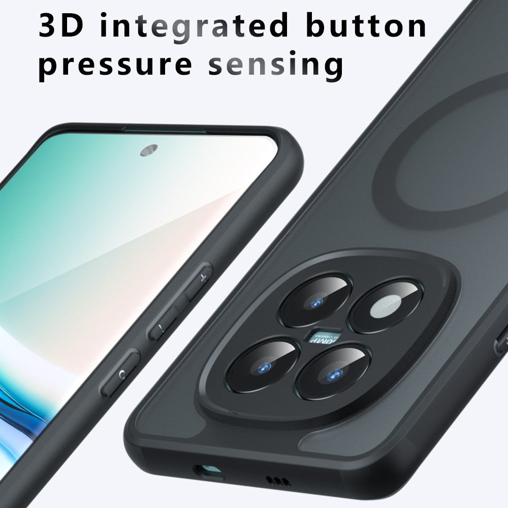 For Xiaomi Poco M8 Pro 5G / Redmi Note 15 Pro+ 5G (Global) Magnetic Case TPU + PC Matte Skin Touch Phone Cover