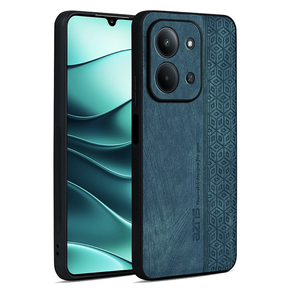 AZNS Protective Case For Xiaomi Redmi 15C 5G (EU) (173mm)  /  4G (EU) (173mm)  /  Poco C85 4G (173mm) PU Leather Covered TPU Phone Shell